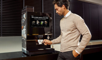 Hoeveel koffiemachines in bedrijf