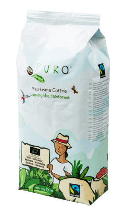 501377 KOFFIE PURO FT BIO BONEN 1kg