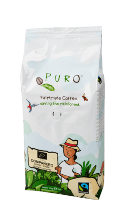 501692 KOFFIE PURO FT BIO BONEN 1kg COMPAÑERO